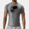 N3130 Adult Polyester Spandex Short Sleeve Compression T-Shirt Thumbnail